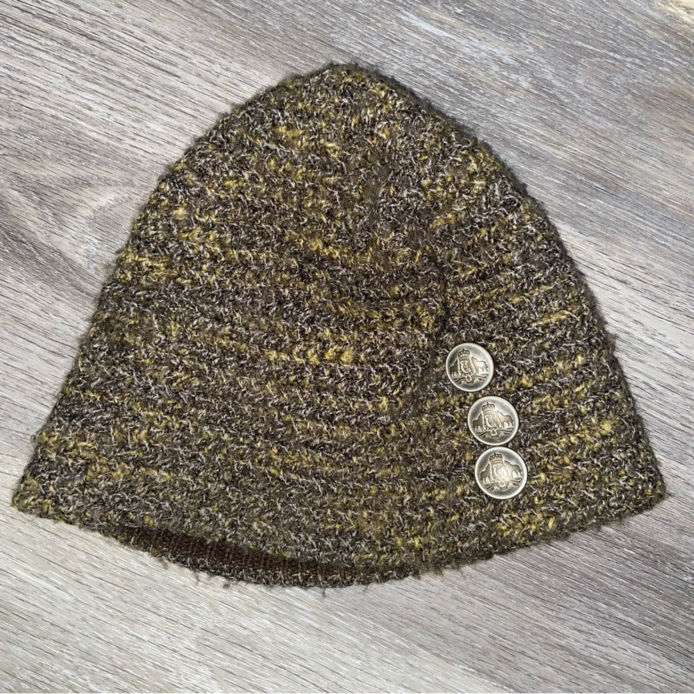 Columbia Knit Beanie with Button Accents